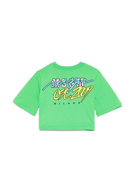 T-shirt con logo MSGM KIDS | S5MSJGTH080MS006